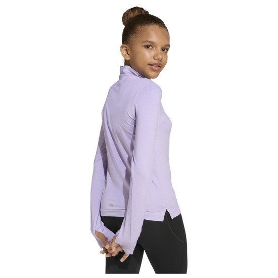 Adidas Παιδική κοντομάνικη μπλούζα Training Zip Longsleeve